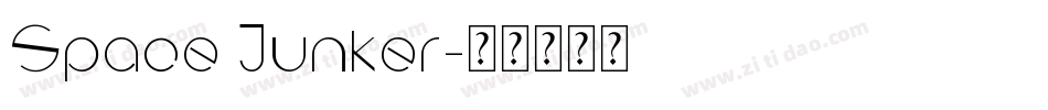Space Junker字体转换
